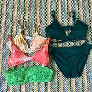 collection of swimsuits